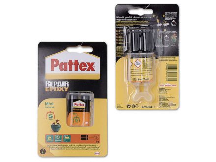 Lepidlo PATTEX Repair epoxy 2.složkové 6ml