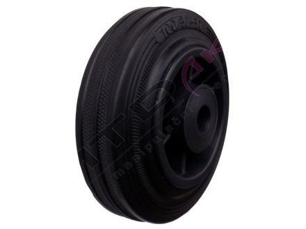 Kolo 100x30mm pryž, plast.disk,kluz.lož. nos. 70kg