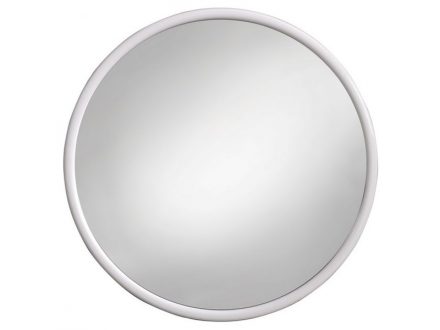 Zrcadlo UH rám kul.pr.40 bílá