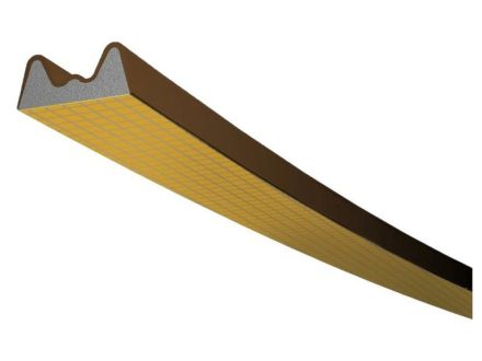Foto - Těsnění oken, dveří VARNAMO K 9x4mm hnědá 100m
