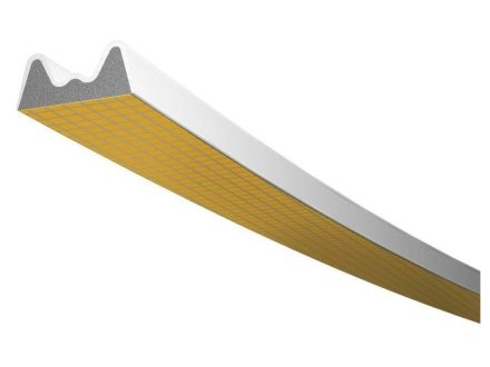 Foto - Těsnění oken, dveří VARNAMO K 9x4mm bílé 6m