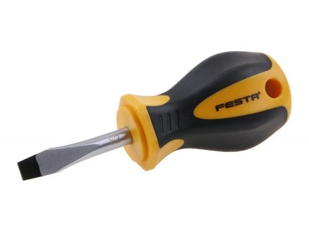 Šroubovák plochý FESTA krátký 6x38mm