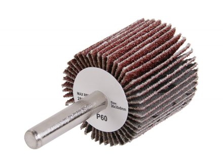 Kotouč brusný lamelový stopka 30x30x6mm zr. 60