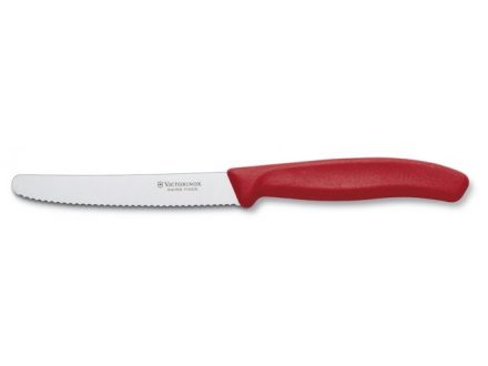 Foto - Nůž kuch.na rajče Victorinox 11cm červená