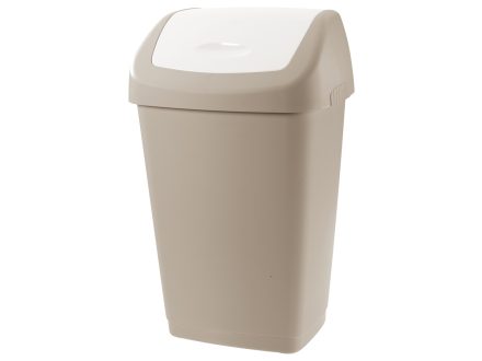 Koš odpadkový výklopný UH AURORA 25L šedohnědá