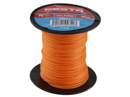 Šňůra zednická 1,7mm 50m oranžová