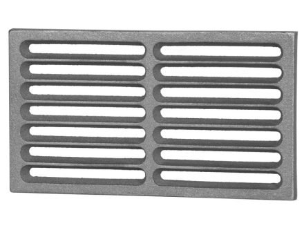 Rošt litinový hranatý půlený 280x160x17mm