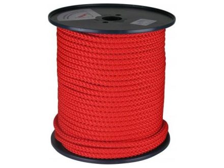 Foto - Šňůra pletená s jádrem PPV 4mm barevná cívka 200m