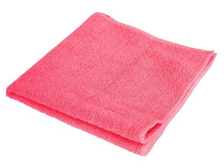 Foto - Utěrka mikrovlákenná 40x40cm 250g červená