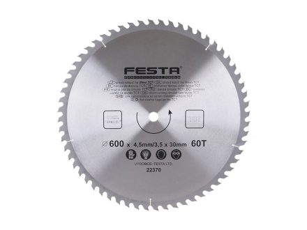 Kotouč pilový na dřevo SK 600x3,2x30mm 60zubů