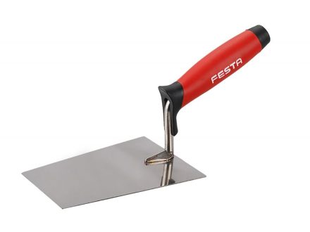 Lžíce zednická nerez s gum.rukojetí 160mm FESTA