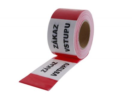 Páska varovací ZÁKAZ VSTUPU PVC 250m