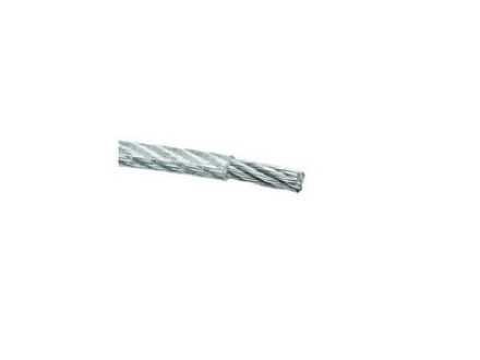 Lano ocelové Zn zapuštěné v PVC 5/6mm 50m