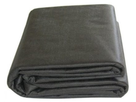 Textilie netkaná 50g černá 1,6x 5m