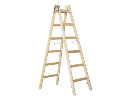 Štafle dřevěné technické 6 příčkové