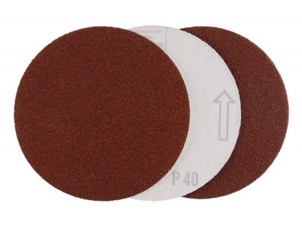 Papír brusný výsek suchý zip 125mm zr. 40 3ks
